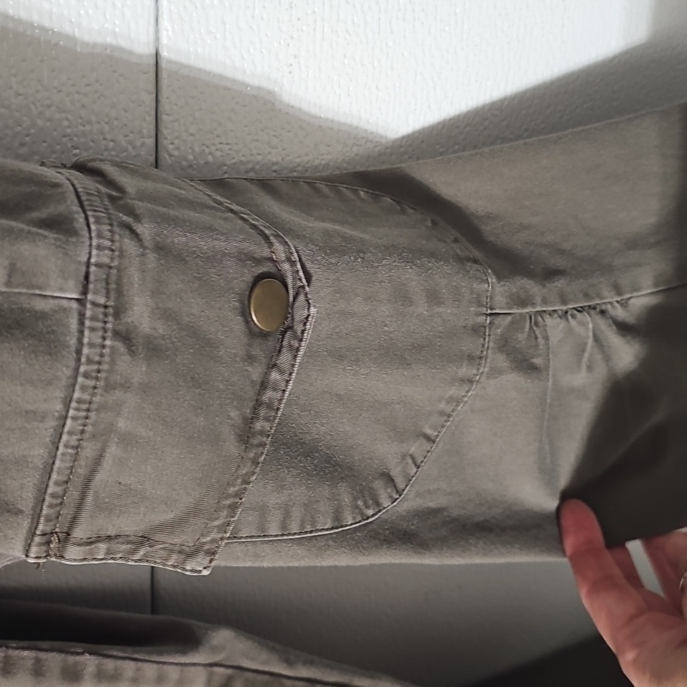 Women's Brown Upstyled Cargo Pants
